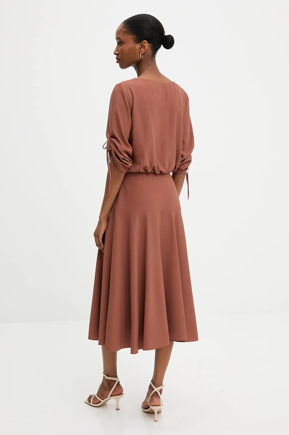 Îmbrăcăminte Answear Lab rochie 58071.tos maro