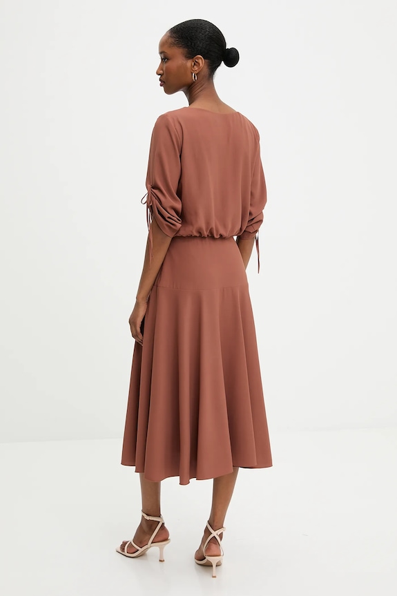 Îmbrăcăminte Answear Lab rochie 58071.tos maro