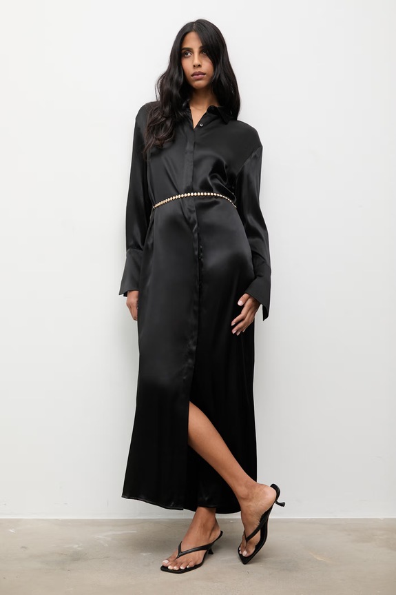Answear.LAB sukienka casual czarny d984.ios
