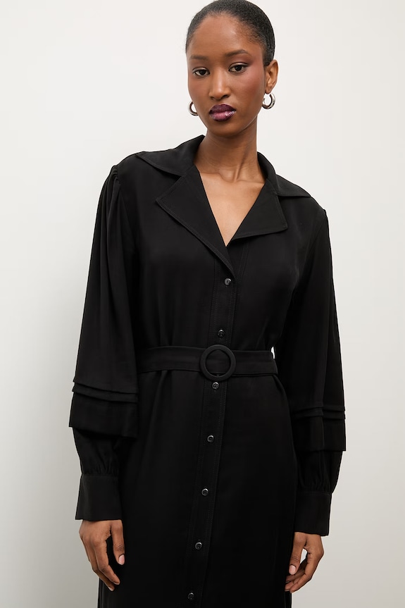 Answear Lab rochie negru ed031.ilk