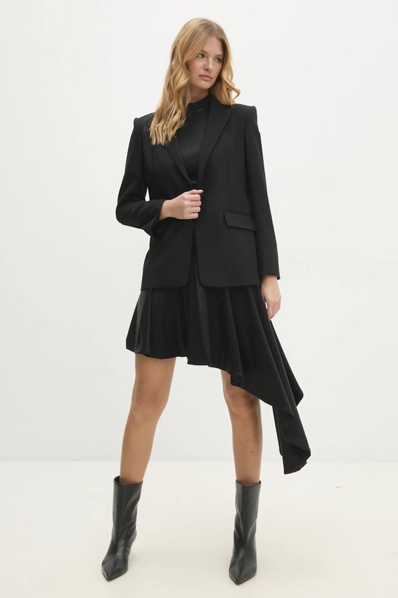 Answear Lab rochie negru 95369.ims