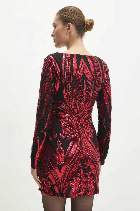 Дрехи Рокля Answear.LAB 20194.fos червен