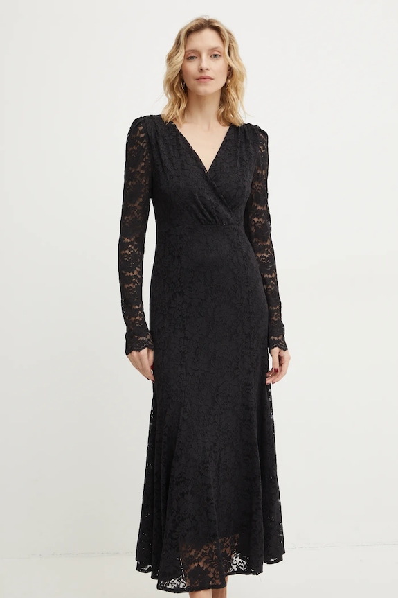 Answear.LAB sukienka ck81009.fos czarny WW25