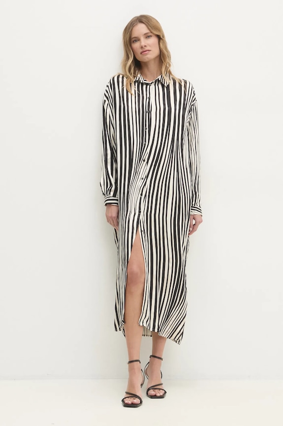 Answear.LAB sukienka casual beżowy 7252.tms