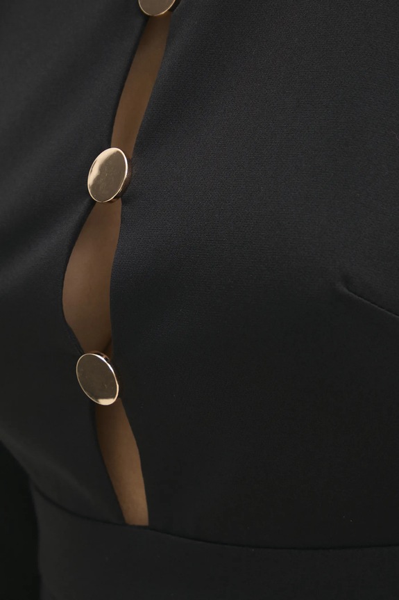 Answear.LAB sukienka 57947.tos czarny