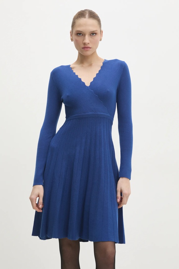 Answear Lab rochie mini albastru 5159.HWK