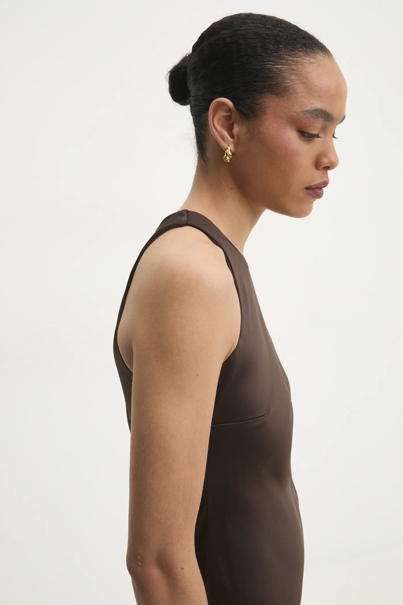 Answear.LAB sukienka 93053.ios brązowy