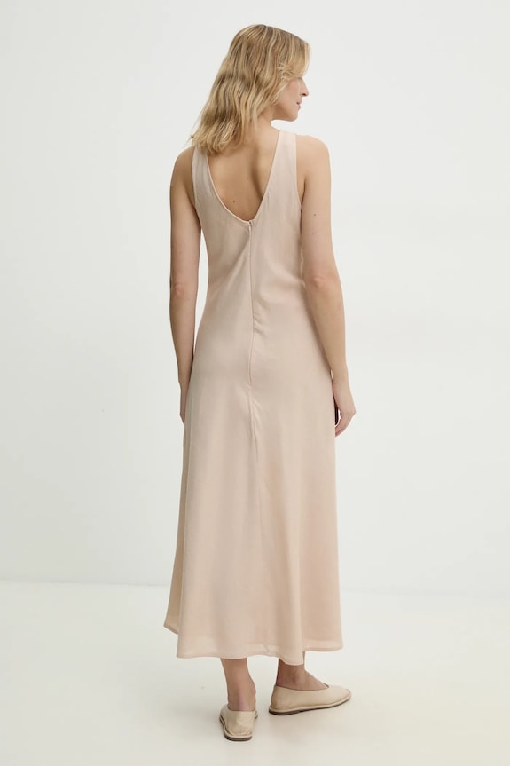 Abbigliamento Answear Lab vestito in lino NL245958.ums beige
