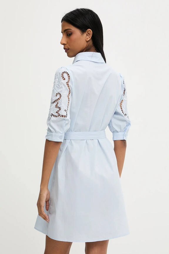 Abbigliamento Answear.LAB vestito in cotone v3415.short.flk blu