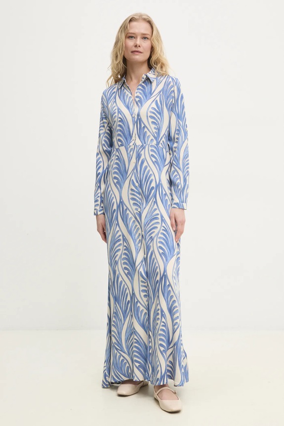 Answear Lab rochie fixat albastru B720321.hms