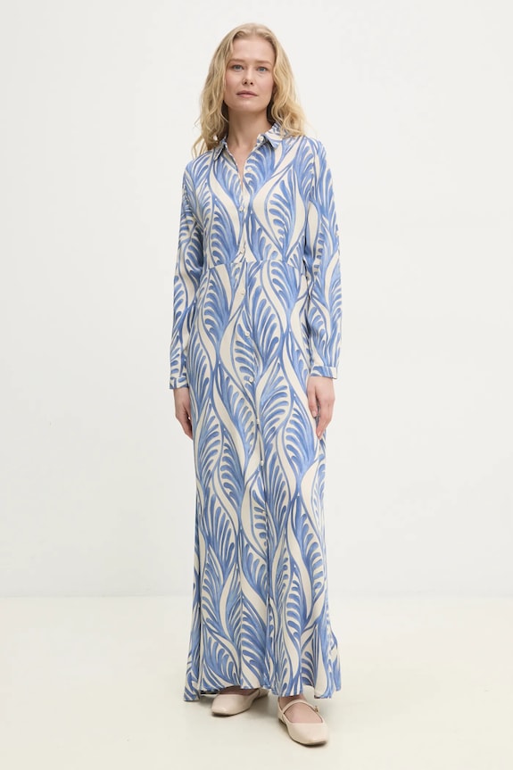 Answear Lab rochie fixat albastru B720321.hms
