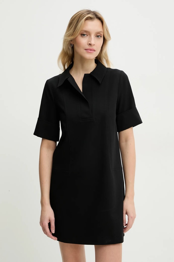 Φόρεμα Answear.LAB με ελαστάν μαύρο 9912.tos