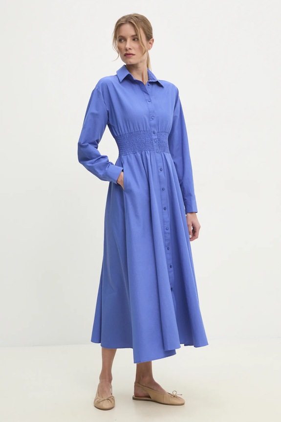 Answear.LAB sukienka 6851.1TWK granatowy WW25