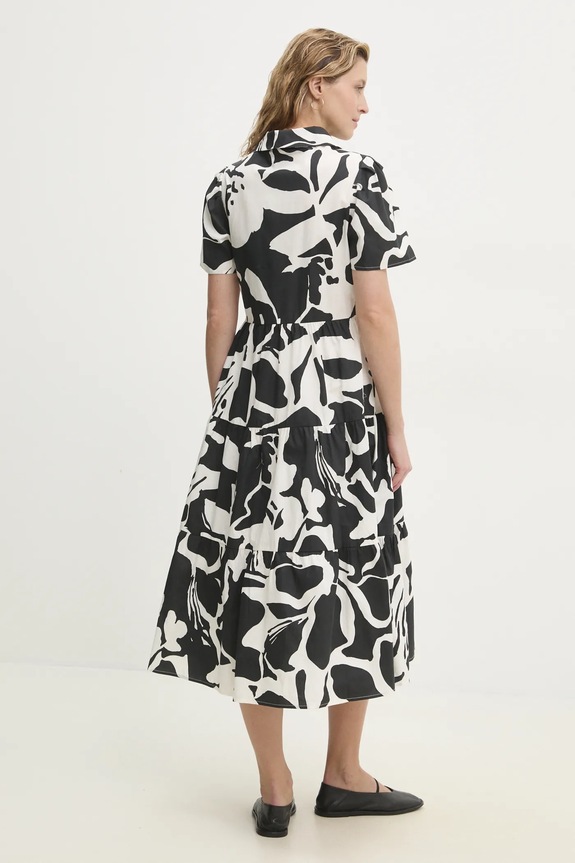 Ruházat Answear.LAB pamut ruha SUZIE.306.FKK fekete