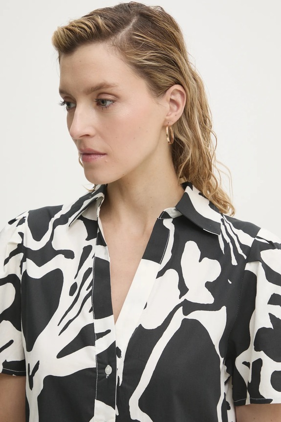 Answear.LAB pamut ruha fekete SUZIE.306.FKK