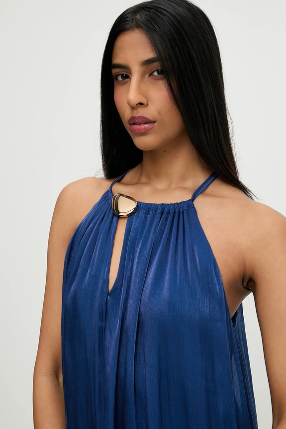 Answear Lab rochie bleumarin 58082.TKK