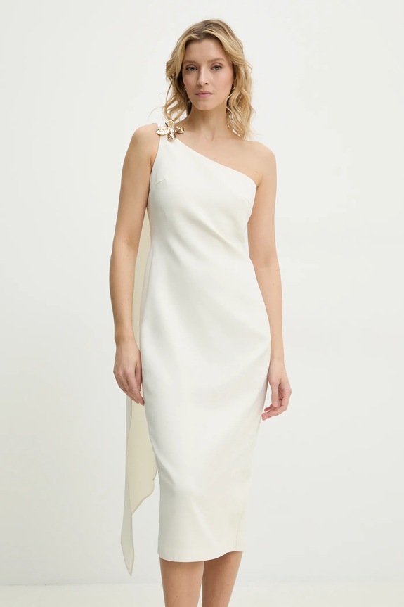 Answear Lab rochie 2097.TKK alb WW25