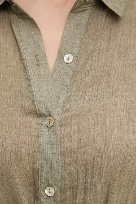 Λινό φόρεμα Answear.LAB E24.23.FLK