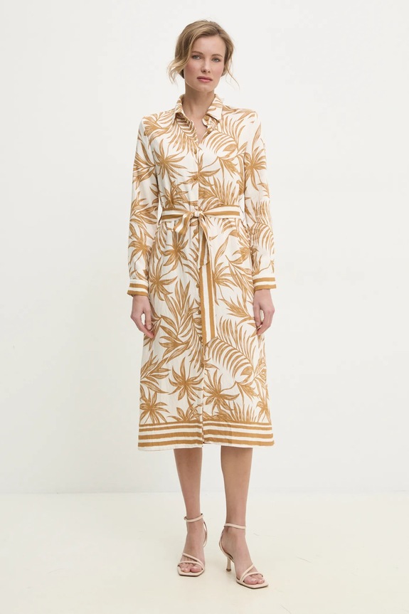 Answear.LAB ruha 24262lr.fos bézs WW25