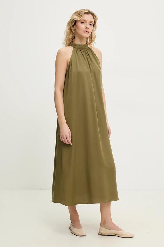 Answear Lab rochie sng.115.tos verde WW25