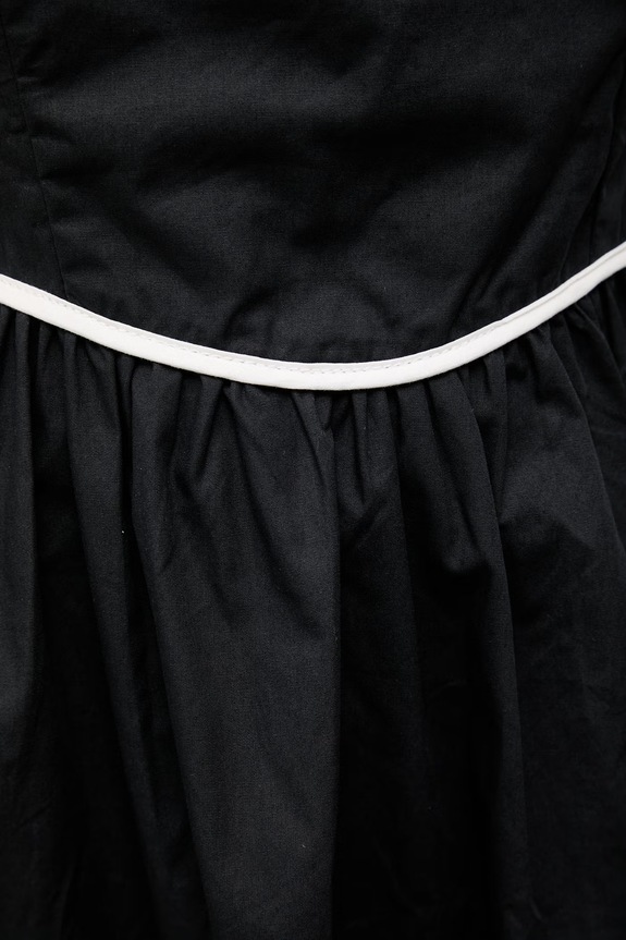 Answear Lab rochie din bumbac MA1177.hms negru
