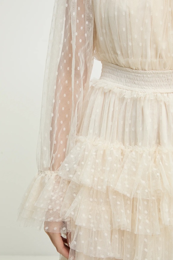 Answear Lab rochie 606583.FLK bej