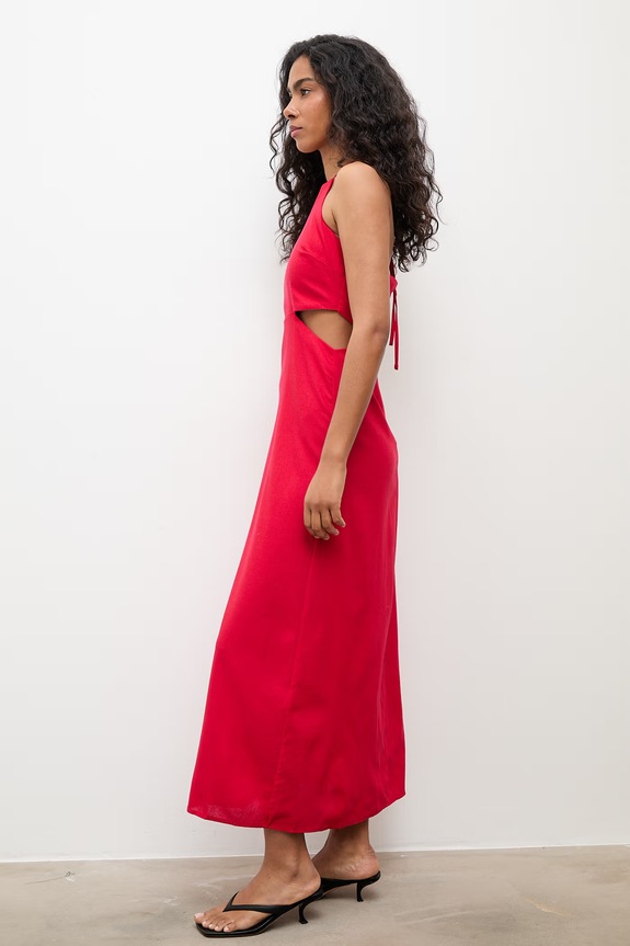 Answear.LAB Rochie cu in ps9153s.fos rosu WW25