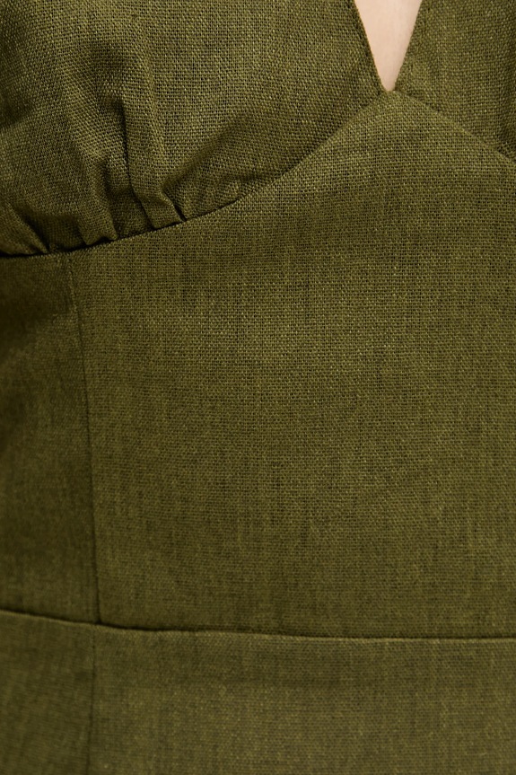 Lanena haljina Answear.LAB ps9093s.fos