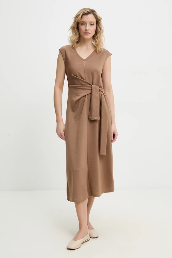 Answear.LAB sukienka 5220.hos brązowy WW25