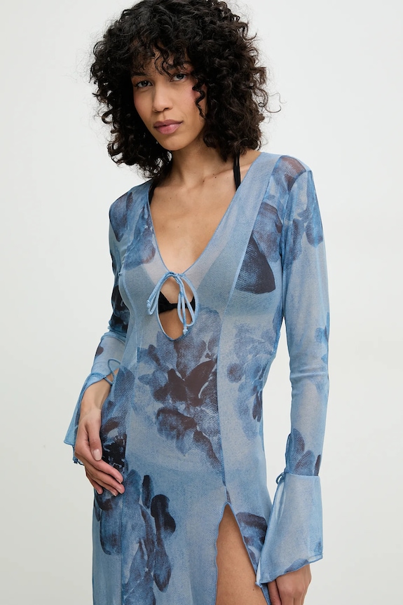 Answear Lab rochie de plaja albastru hl4fw20.flk