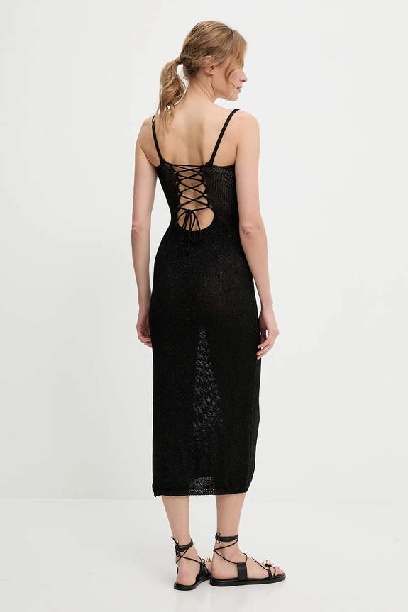 Ruházat Answear.LAB ruha 2090.flk fekete