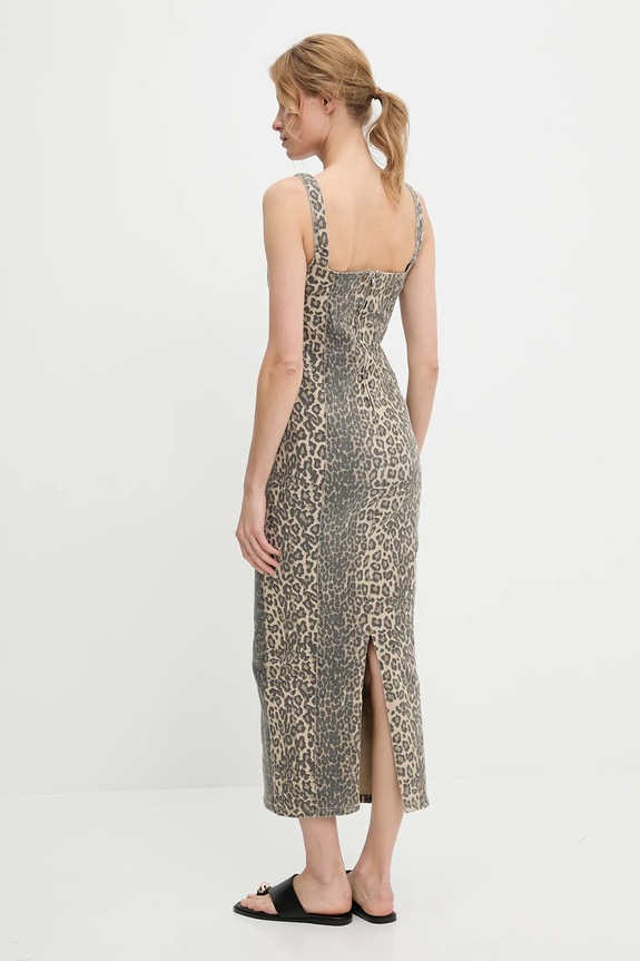 Answear.LAB vestito di jeans 1J815.hos beige WW25