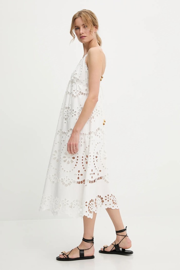 Answear.LAB vestito in cotone 7100.hlk bianco WW25