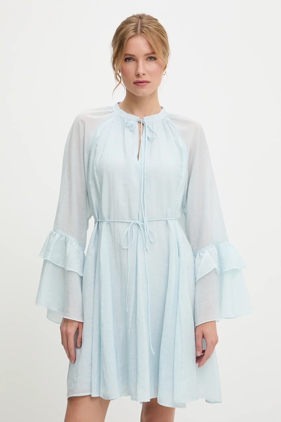 Φόρεμα Answear.LAB μακρύ μπλε 11190.fos