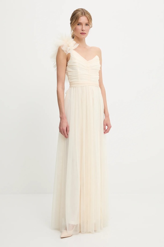 Answear Lab rochie 606558.flk bej WW25