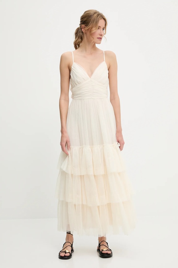 Answear Lab rochie bej 606573.flk