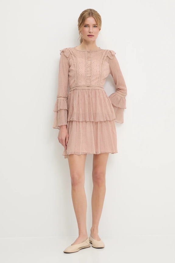 Answear Lab rochie 505469.flk bej WW25