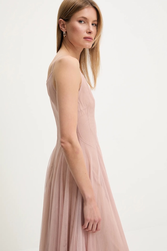Answear Lab rochie 606589.flk bej WW25