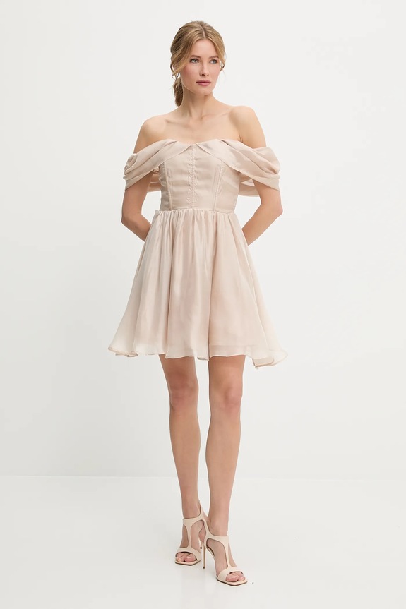 Answear.LAB vestito 606588.flk beige WW25