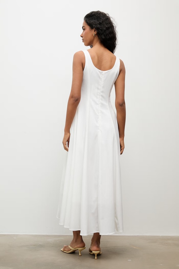 Îmbrăcăminte Answear Lab rochie ps9229.fos alb