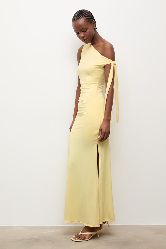 Answear.LAB ντραπέ κίτρινο 23328.flk