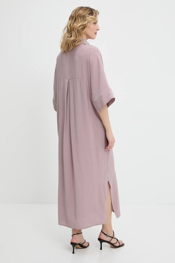 Odjeća Haljina Answear.LAB D521.ilk roza