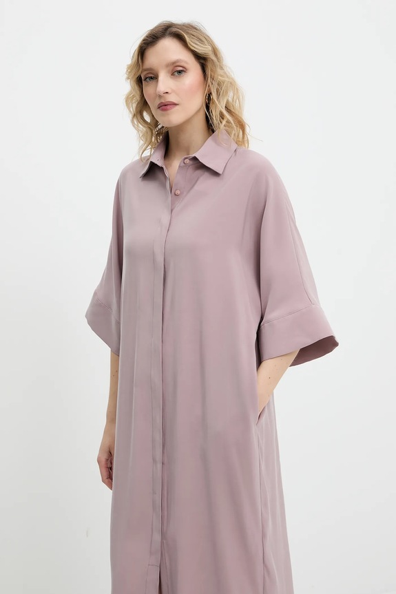 Haljina Answear.LAB roza D521.ilk