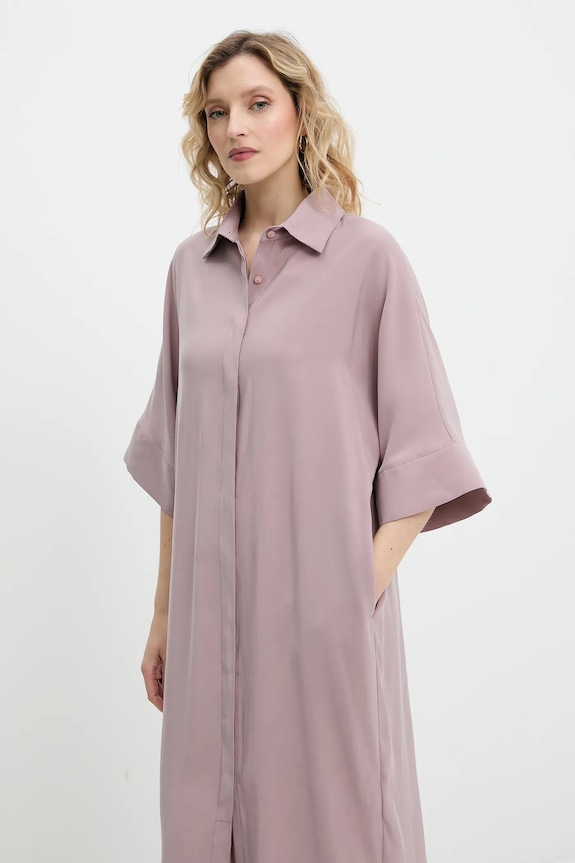 Haljina Answear.LAB roza D521.ilk