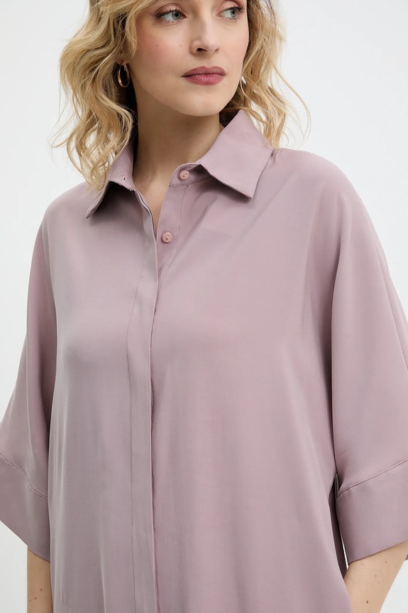 Haljina Answear.LAB D521.ilk roza