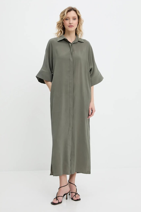 Answear.LAB sukienka casual zielony D521.ilk