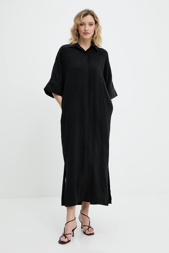 Answear.LAB sukienka casual czarny D521.ilk