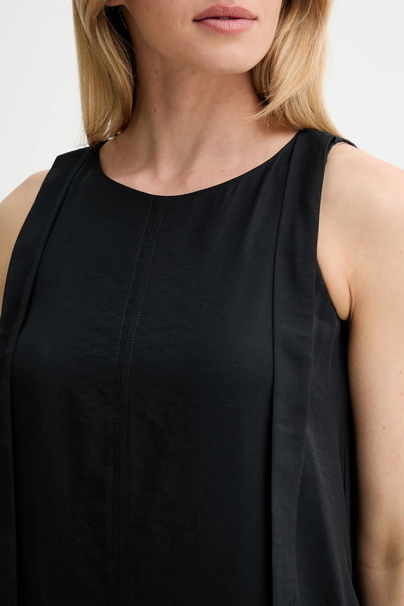 Βαμβακερό φόρεμα Answear.LAB WIL2819.tos μαύρο