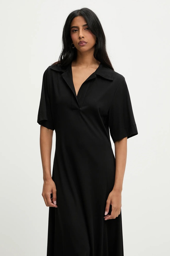 Answear Lab rochie negru 2609.HAK