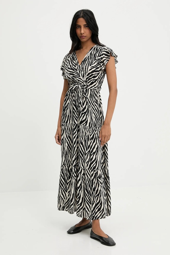 Answear Lab rochie maxi negru J380276.hjk